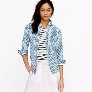 J Crew Factory Seahorse Button Down XS